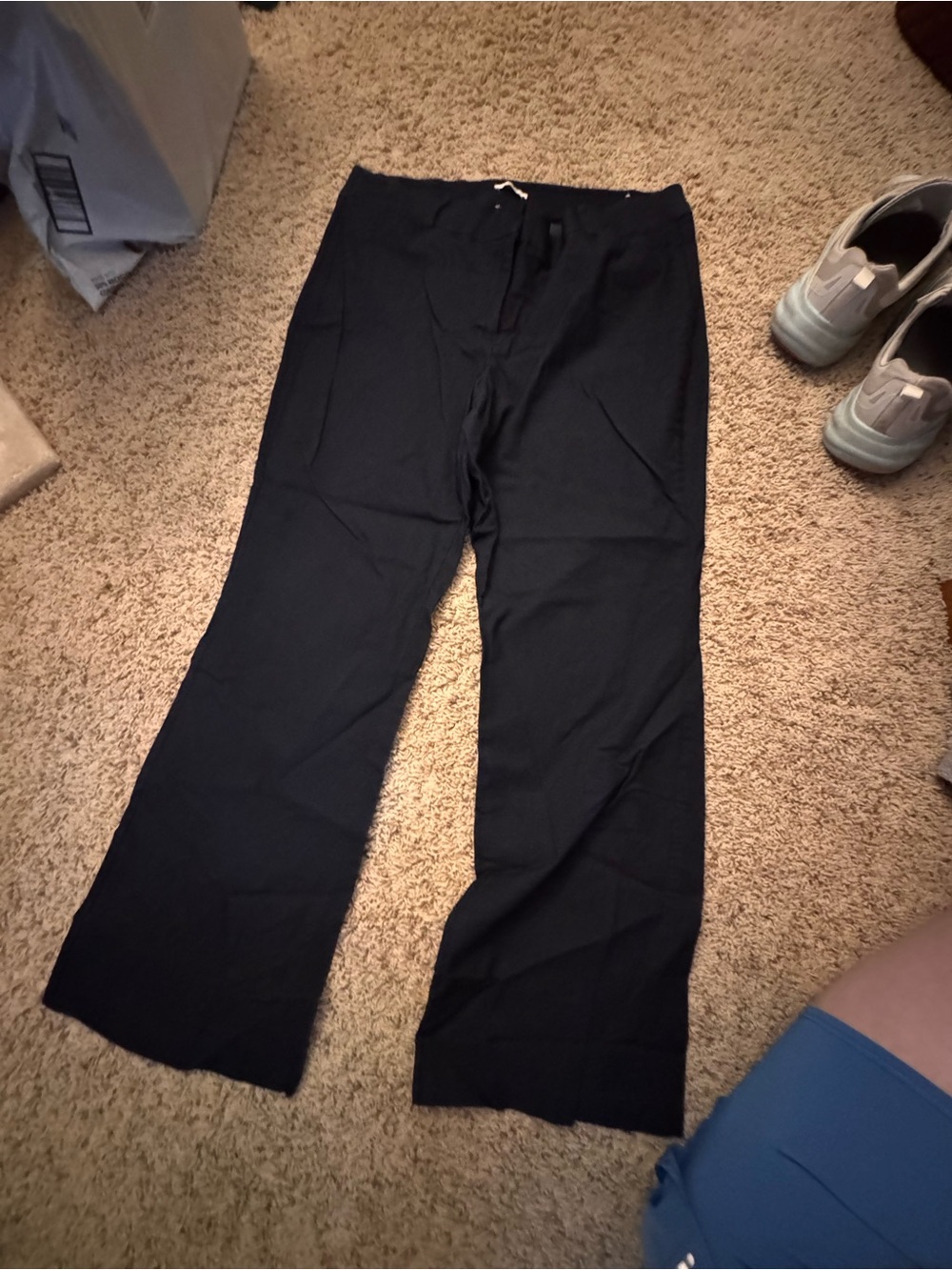 Lane Bryant Black Boot Cut Dress Pants